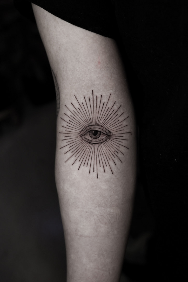 Eye - Black and Grey Tattoo by San Francisco Tattoo Artist ZKINK